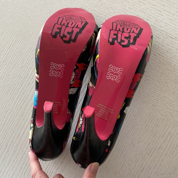 ❤️ NEW - ‘Glamour Guts’ Shoes by IRON FIST ❤️ - Picture 6 of 16
